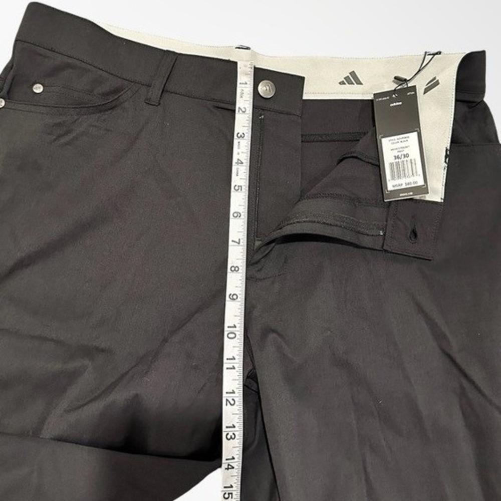 Adidas Ultimate 365 5-Pocket Golf Pants Black 36x30 Stretch Tapered ADVR0856 NWT - Picture 6 of 11
